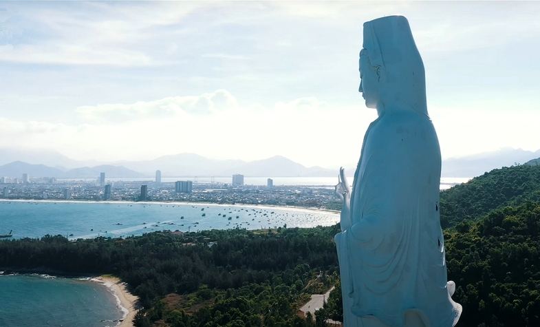 Da Nang located