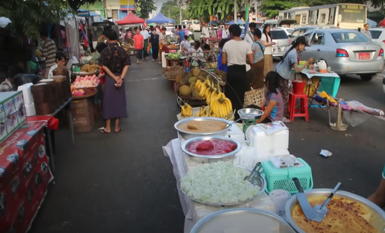 Delectable dishes in Napital